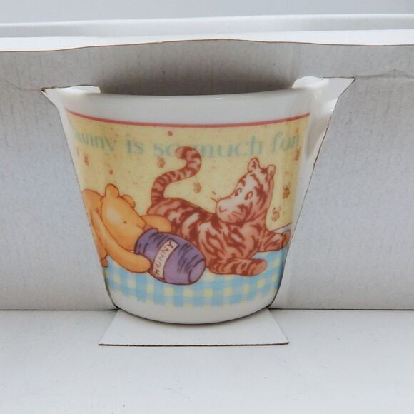 Royal Doulton Winnie the Pooh Gift Collection Toddler 3PC Dish Set Ceramic - Picture 4 of 8